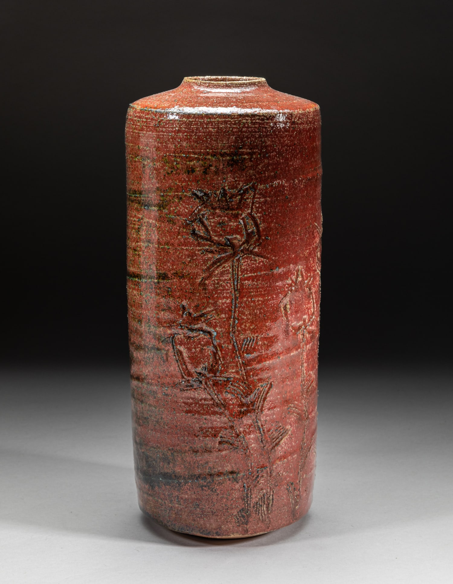 Studio Art Hand Thrown Stoneware Vase (1 of 8)