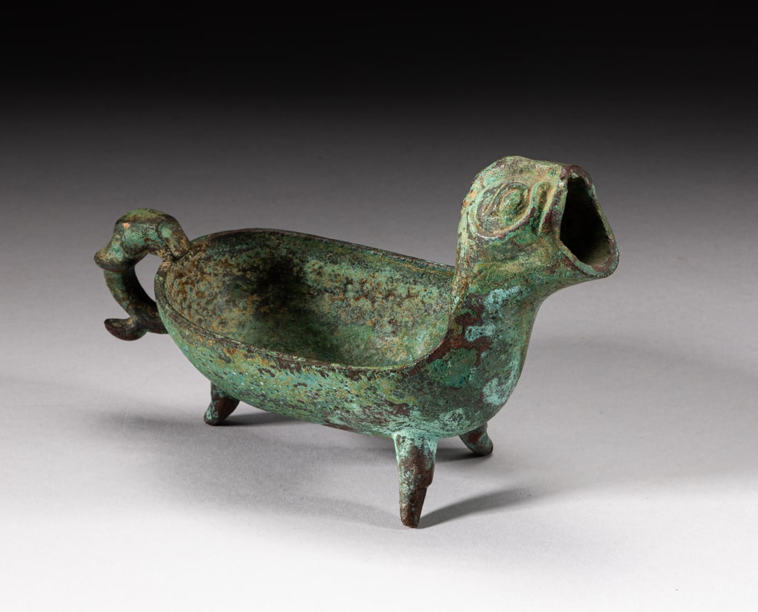 Chinese Bronze Water Pot (1 of 11)