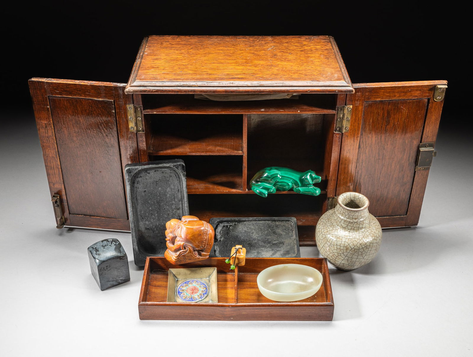 Chinese Export Porcelain Writing Sets (1 of 17)