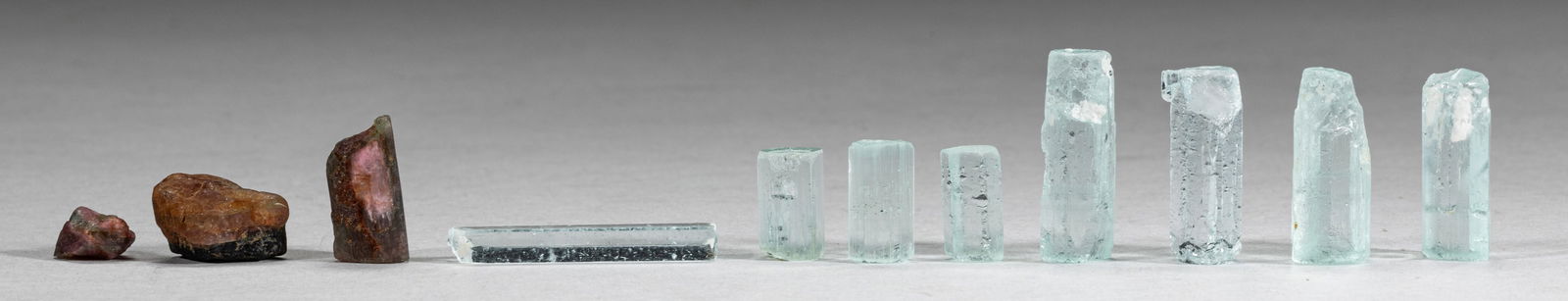 High Quality Aquamarine & Tourmaline Stone (1 of 9)