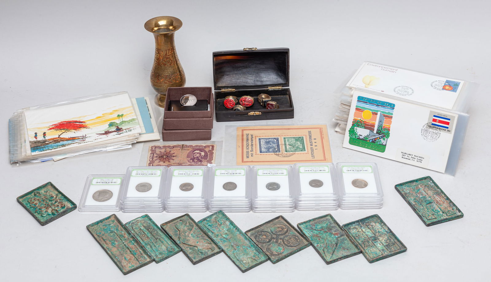 First Day Cover, Coins & Chinese Coins (1 of 15)