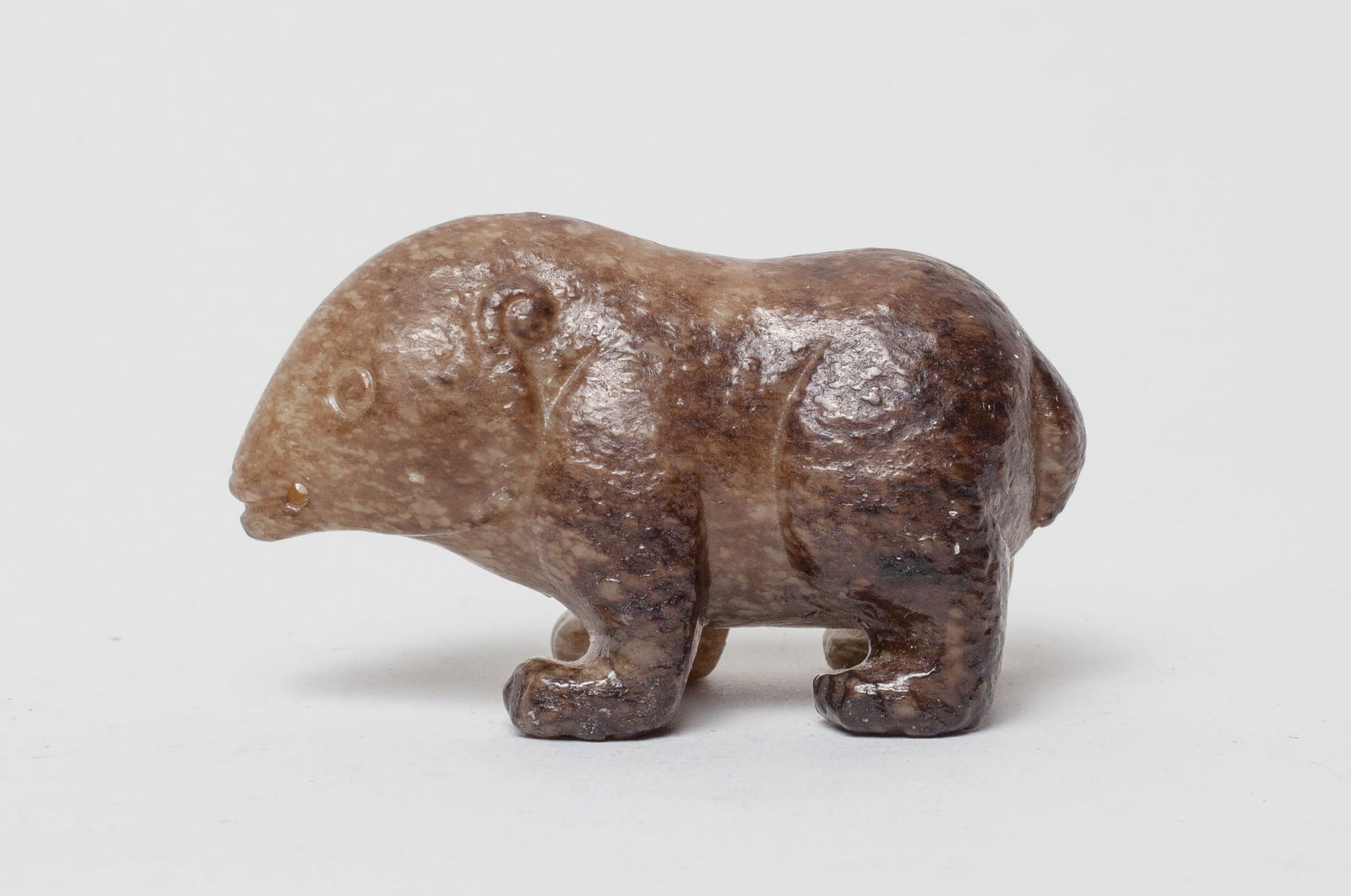 Chinese Ming Type Jade Toggle of Bear (1 of 5)