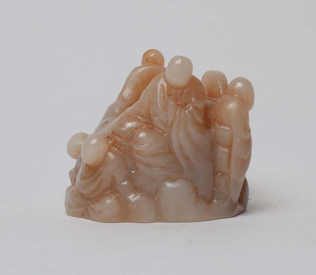 Special Chinese Jade Carved Table Sculpture (1 of 7)