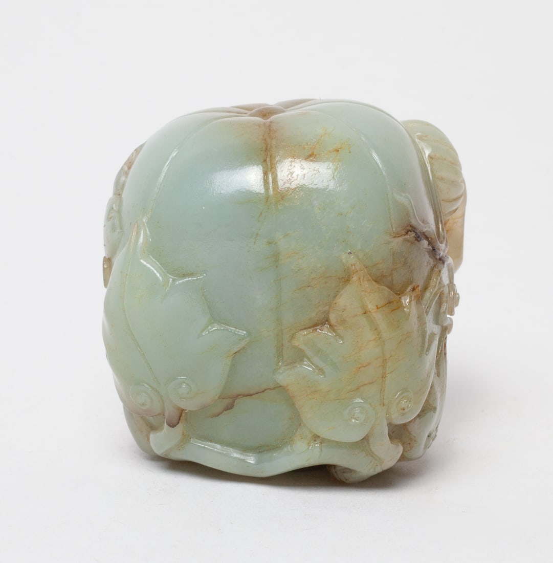 Very Large Chinese Jade Carved Snuff Bottle (1 of 9)