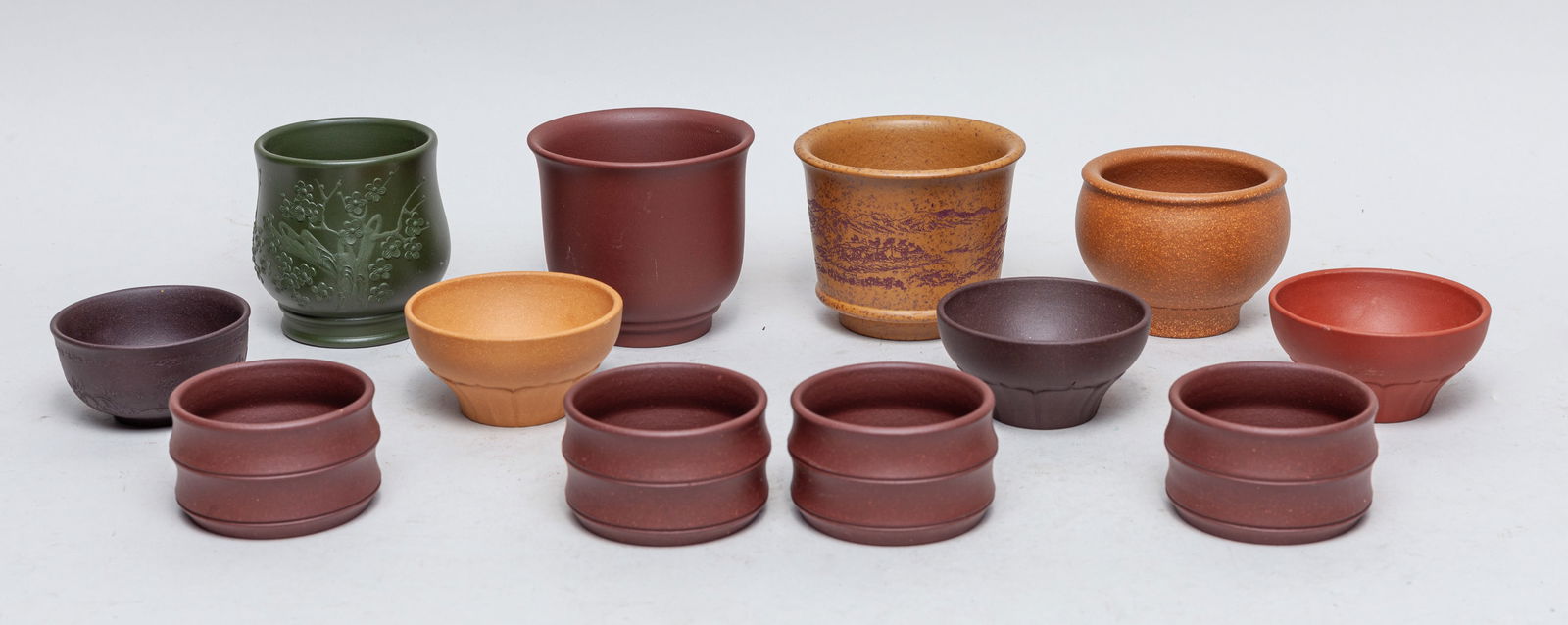 Estate Chinese Zisha Tea Cups (1 of 20)
