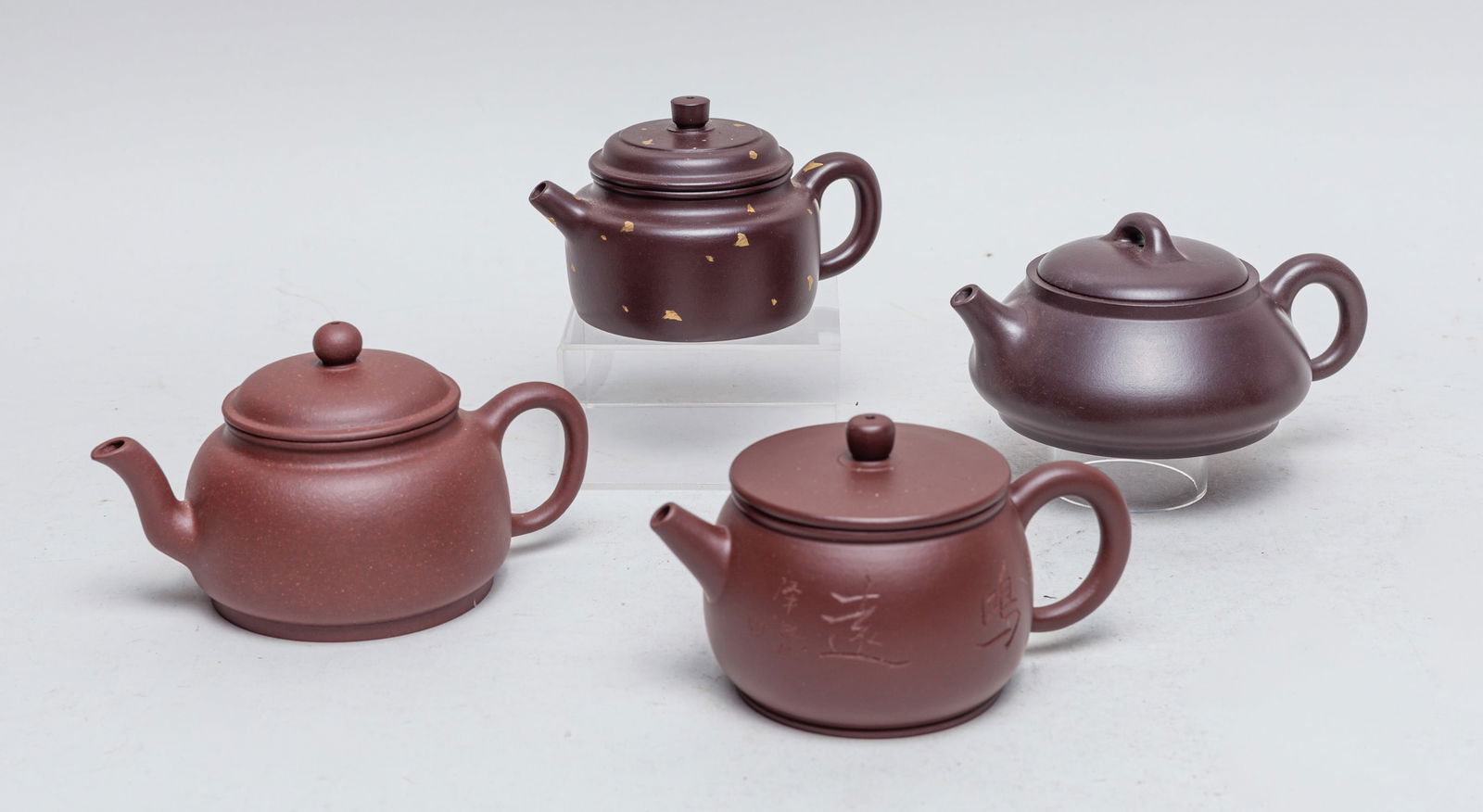 Estate Chinese Zisha Tea Pots (1 of 15)