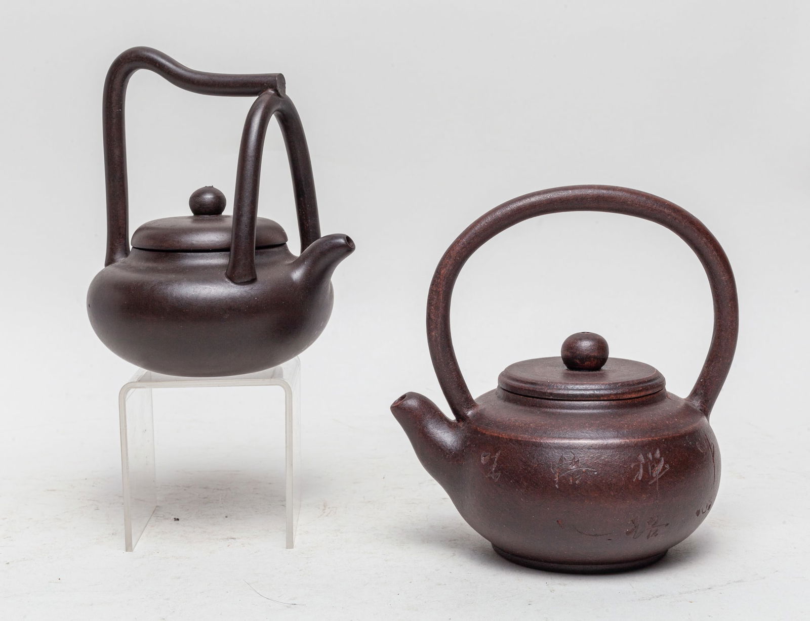 Estate Chinese Zisha Tea Pots (1 of 10)
