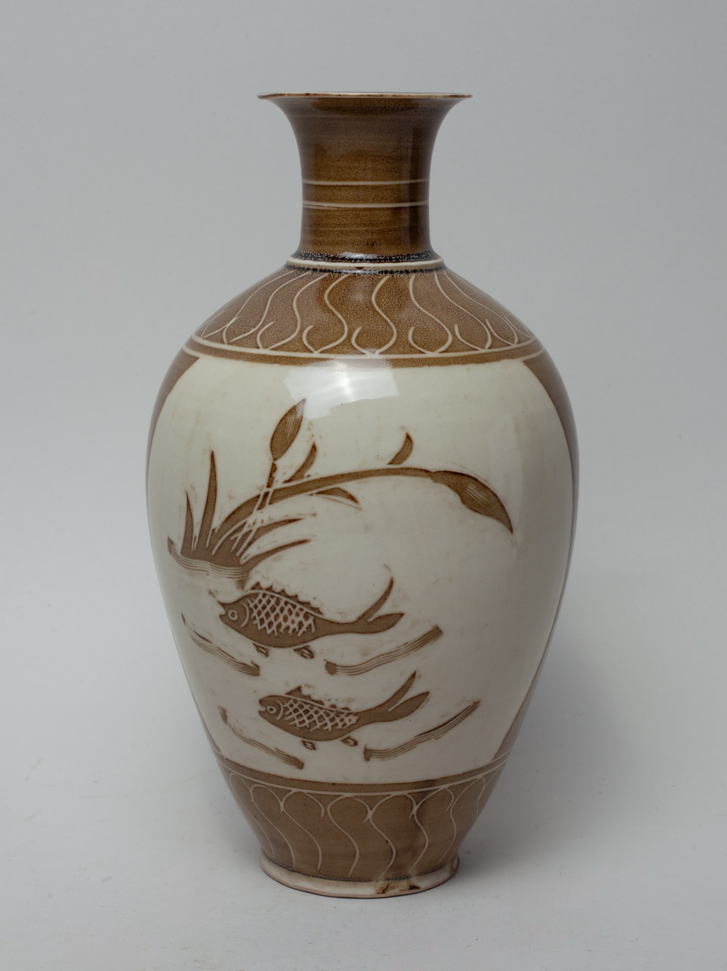 Korean Glazed Porcelain Vase (1 of 9)