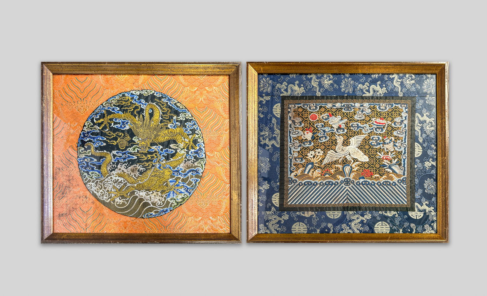 Chinese Embroidered Wall Hangings (1 of 19)