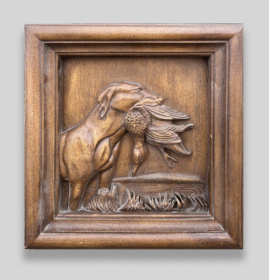 Carved Wood Hanging Decor (1 of 10)