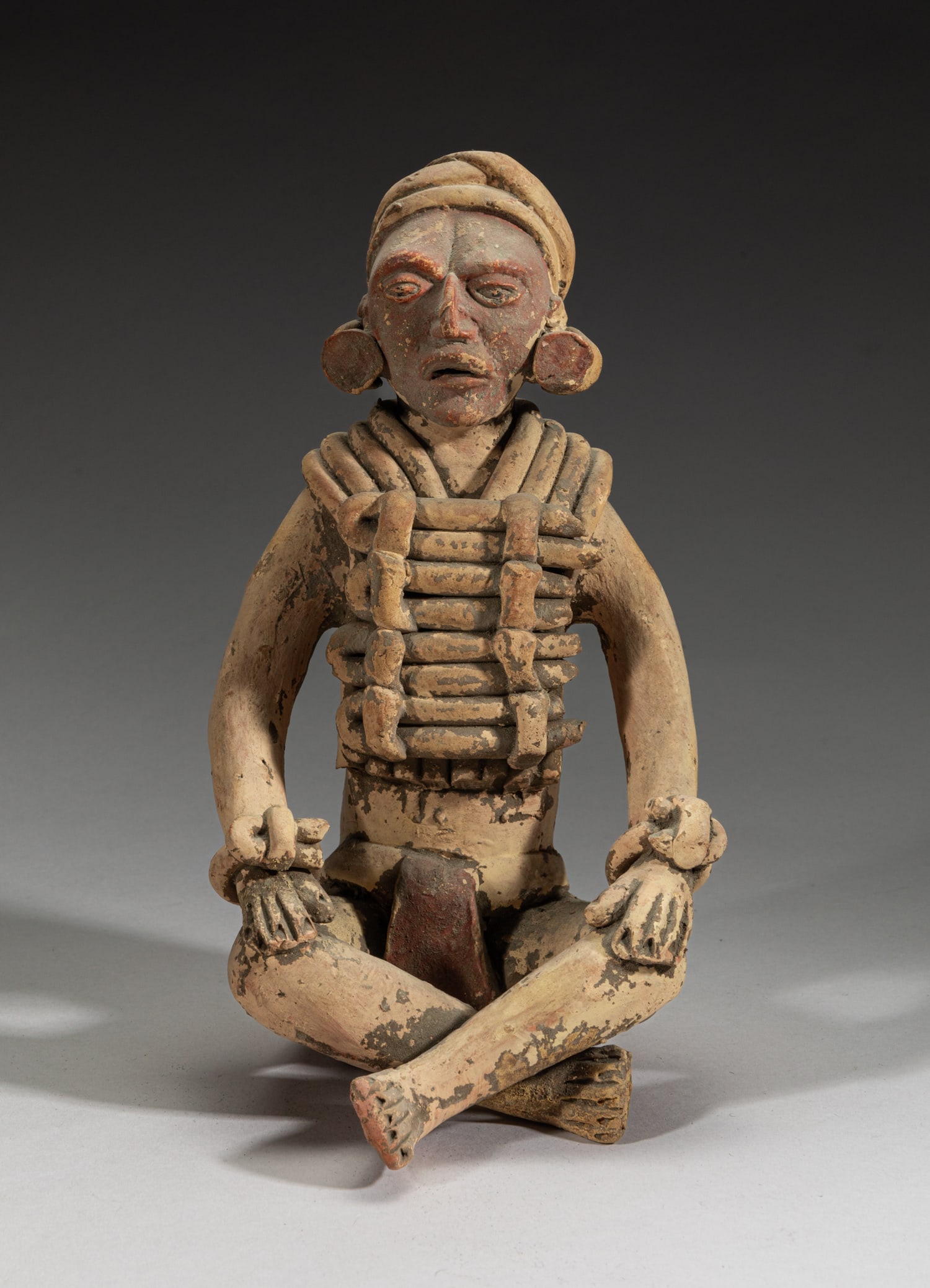 Veracruz Pre-Columbian Type Pottery Figure (1 of 10)