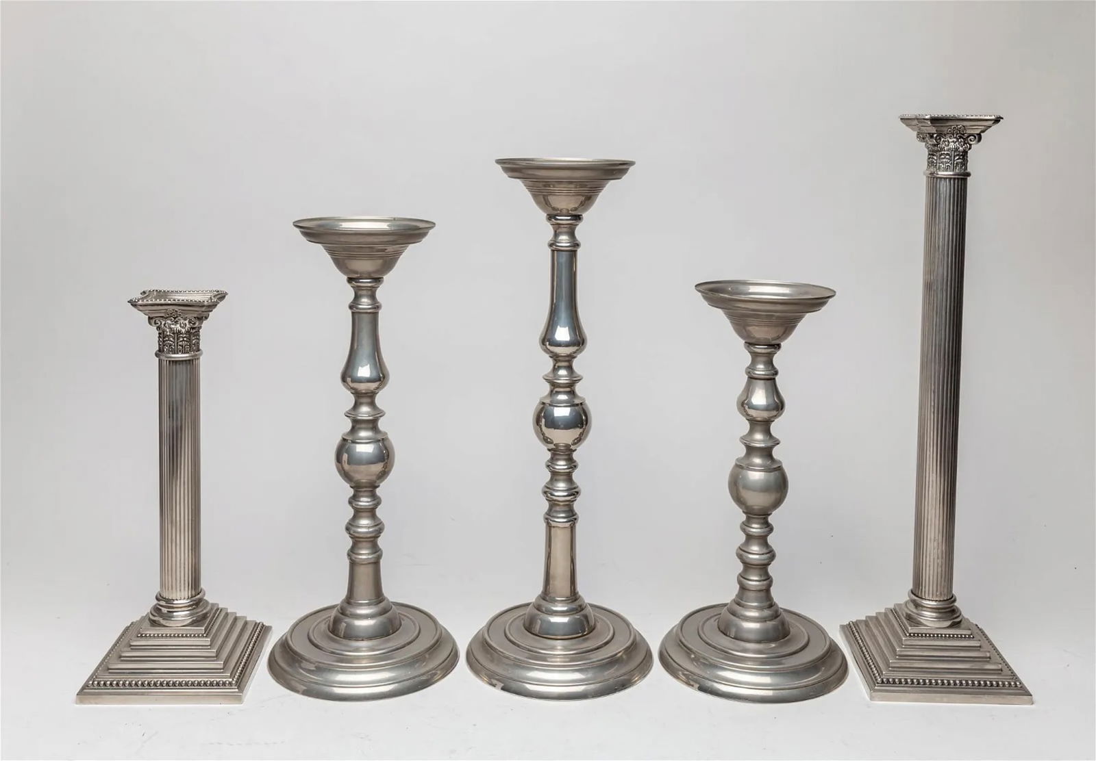 Continental Silver Plated Candle Sticks (1 of 13)
