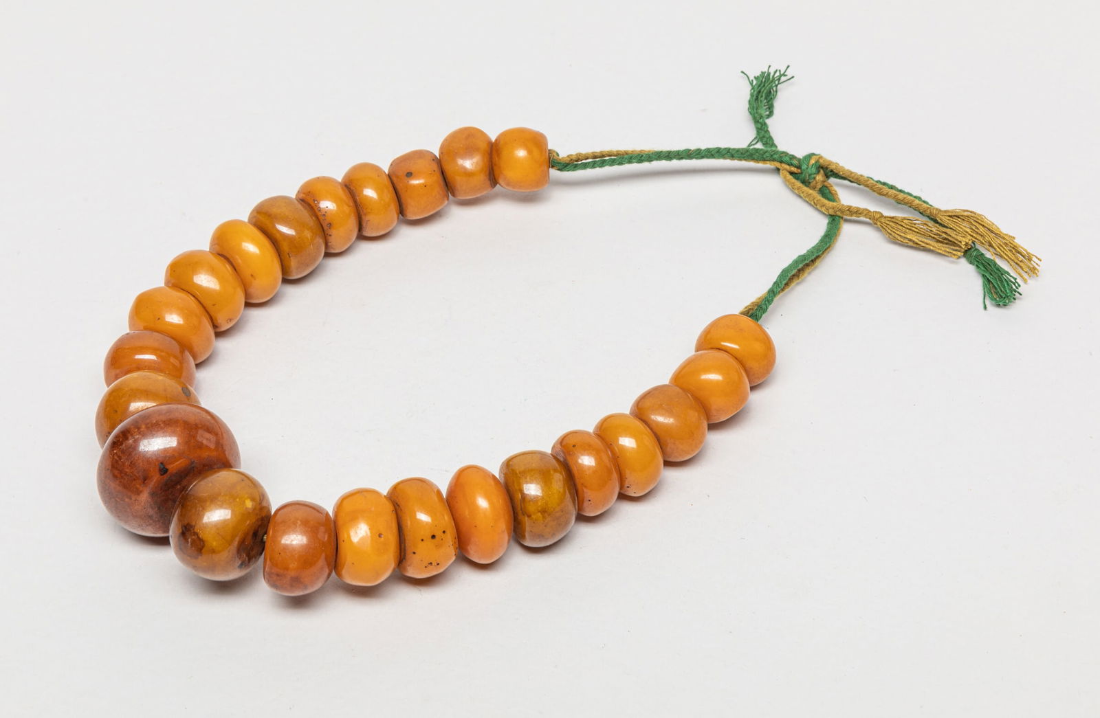 Large Bead Chinese Tibetan Necklace (1 of 8)