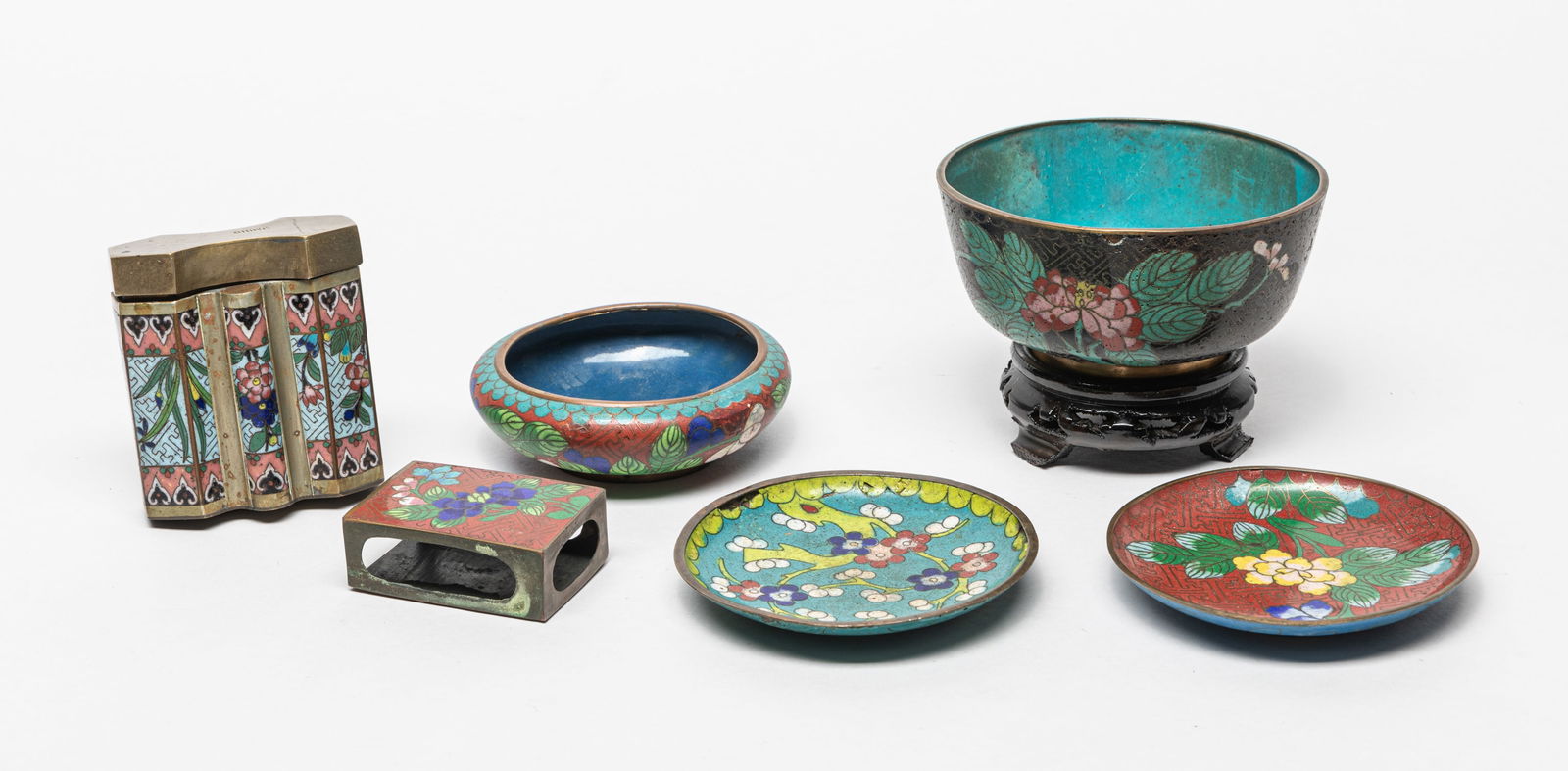 Chinese Export Cloisonne Pieces (1 of 11)