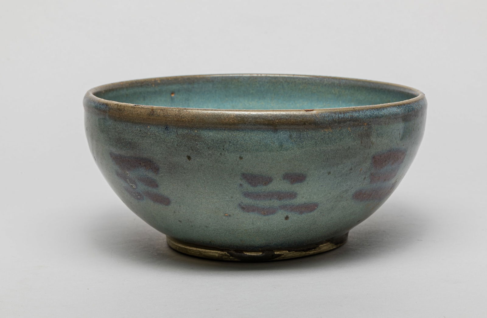 Massive Chinese Jun Ware Porcelain Bowl (1 of 11)