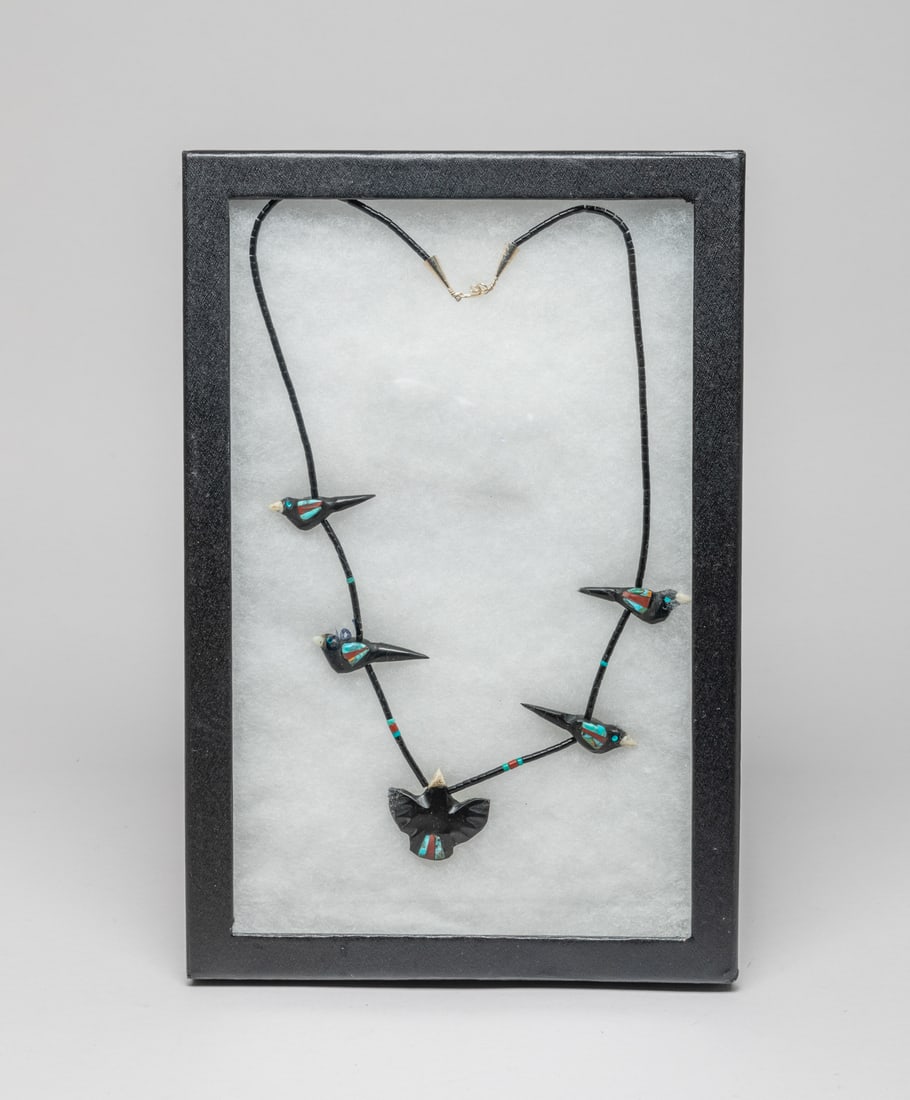 Zuni Fetish Bird Necklace (1 of 8)