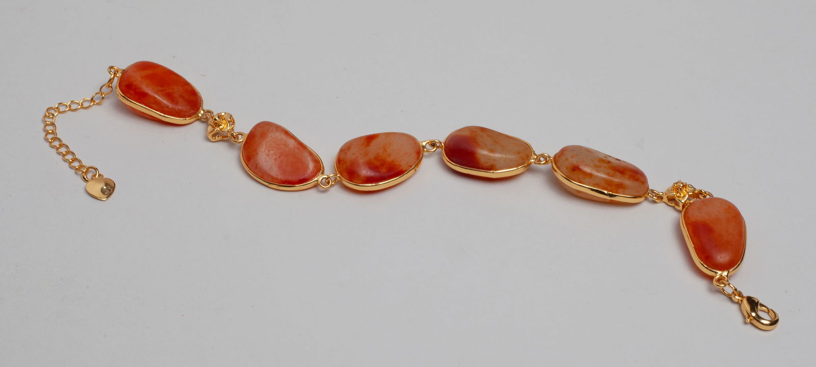 Vintage Chinese Russet Jade Bracelet (1 of 8)