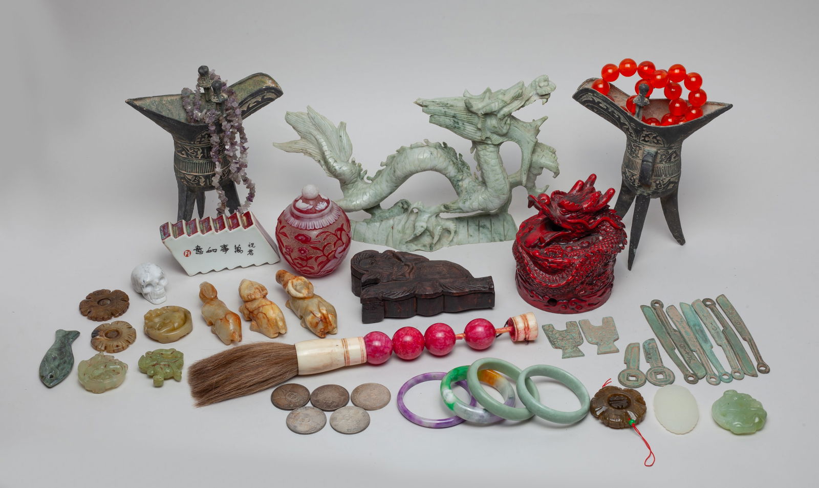 Chinese Bangles, Coins & Decors (1 of 11)