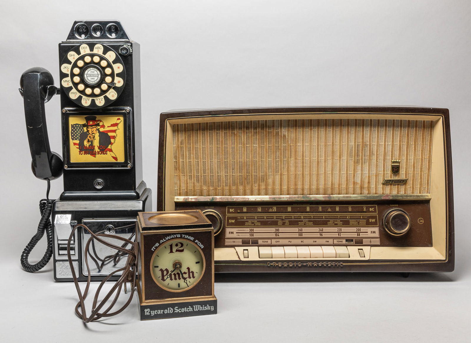 Vintage Radio Phone & Clock (1 of 7)