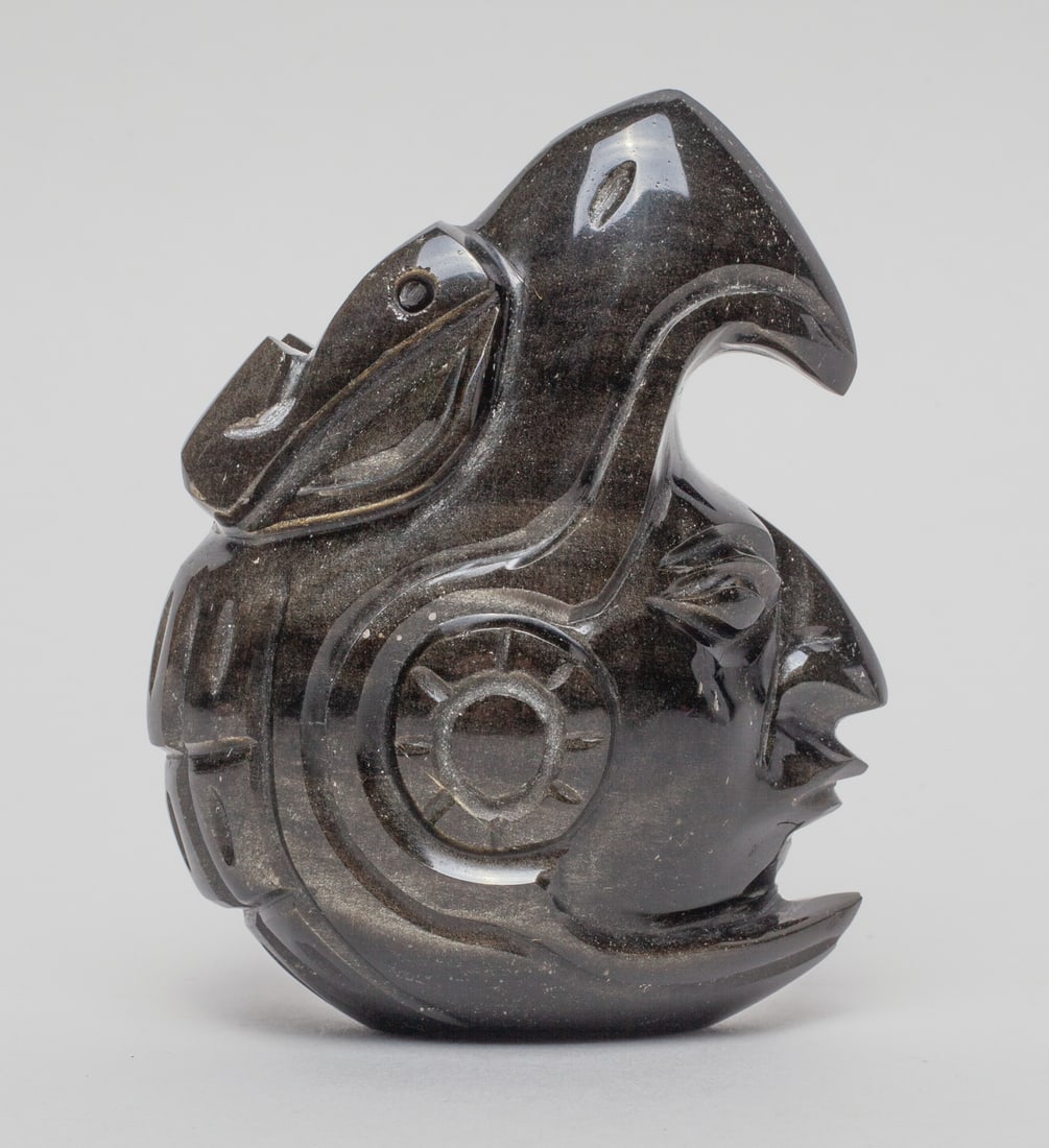 Pre-Columbian Type Gemstone Head (1 of 8)