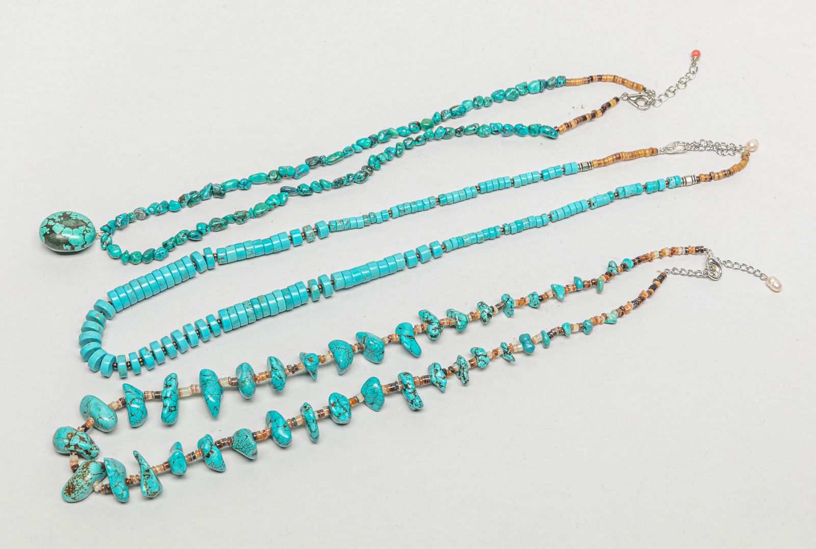 Set Zuni Turquoise Like Necklaces (1 of 11)