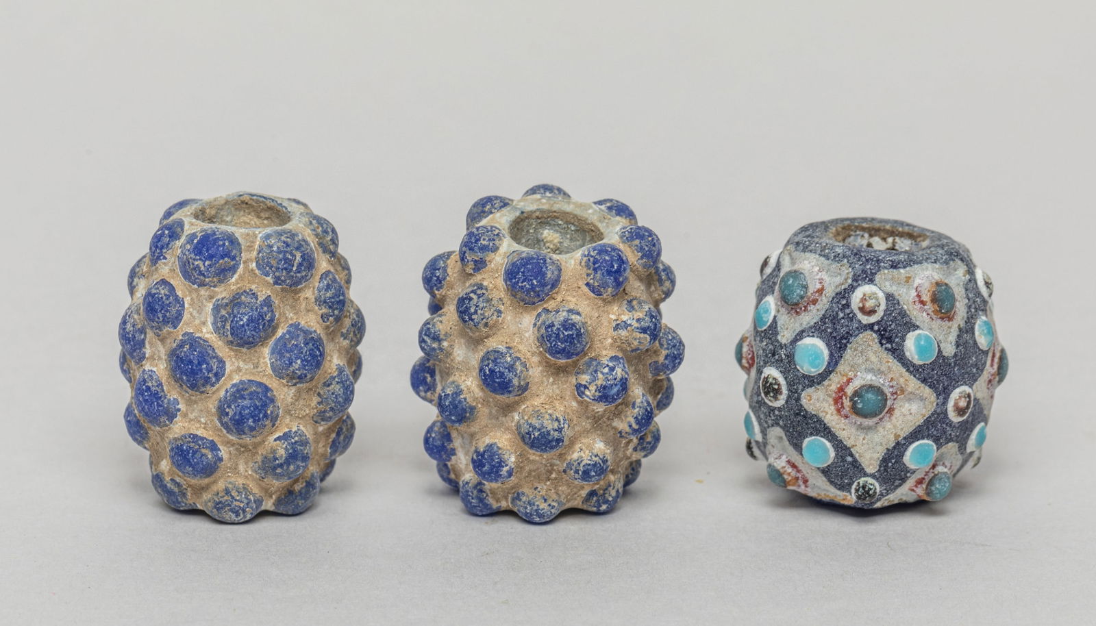 Large Roman Shipwreck Glass Eye Beads (1 of 11)