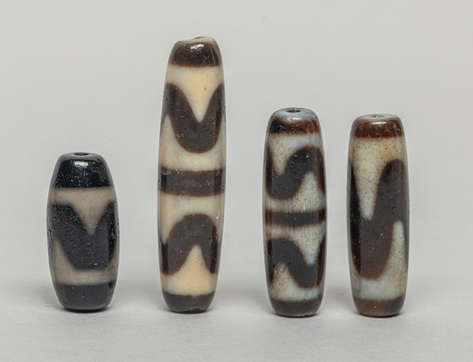 Chinese/ Tibetan Dzi Beads (1 of 14)