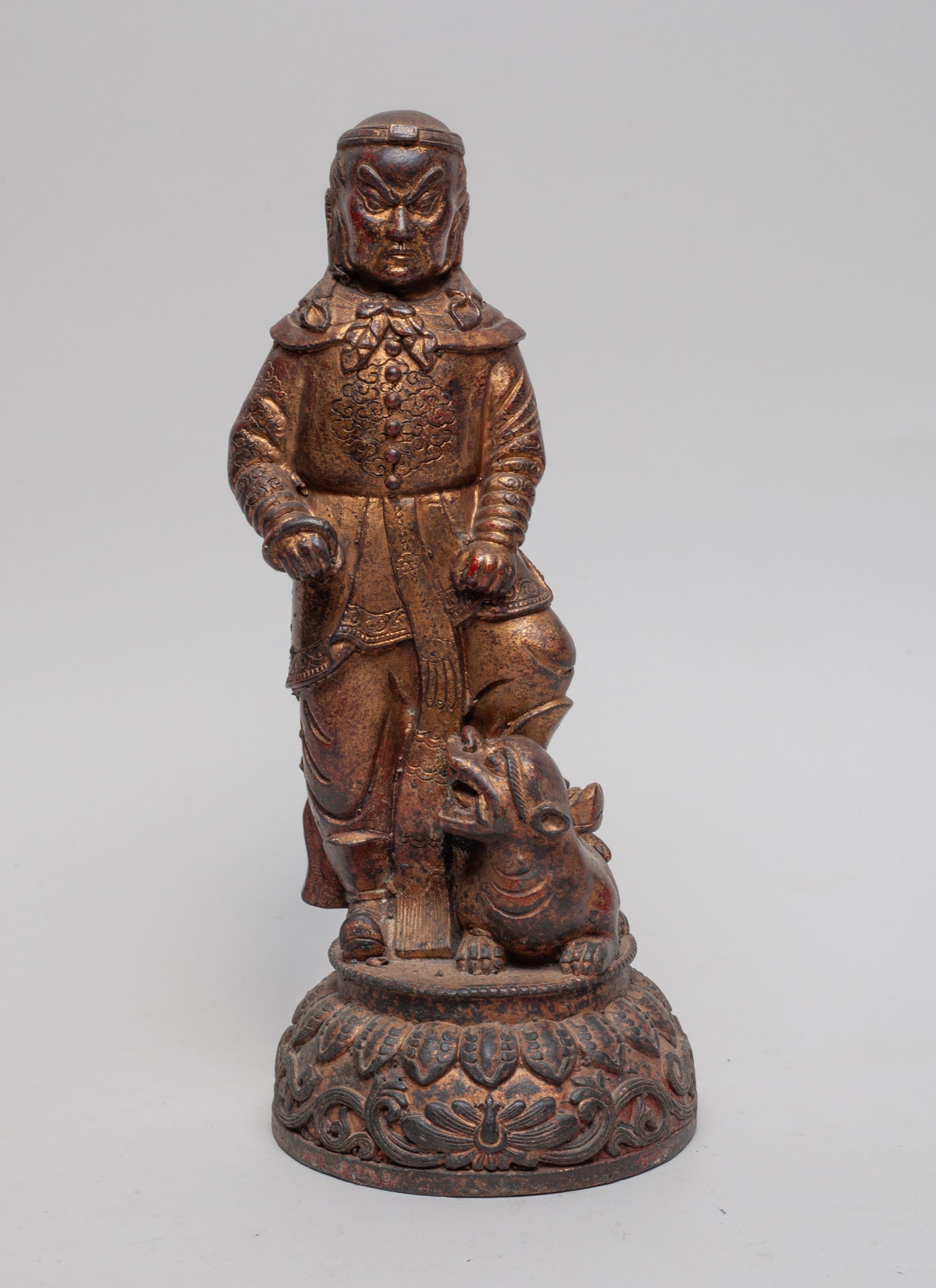 Korean Painted Metal Buddha (1 of 14)