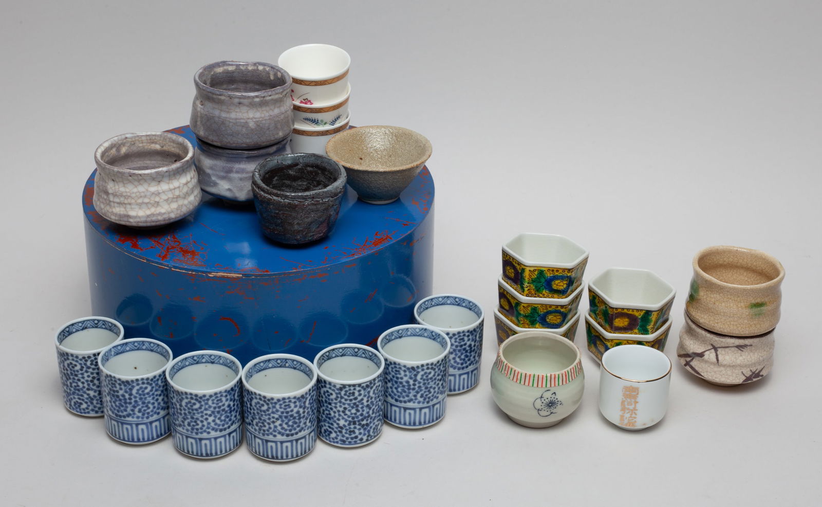 Collectible Japanese Porcelain Sake Sets (1 of 5)