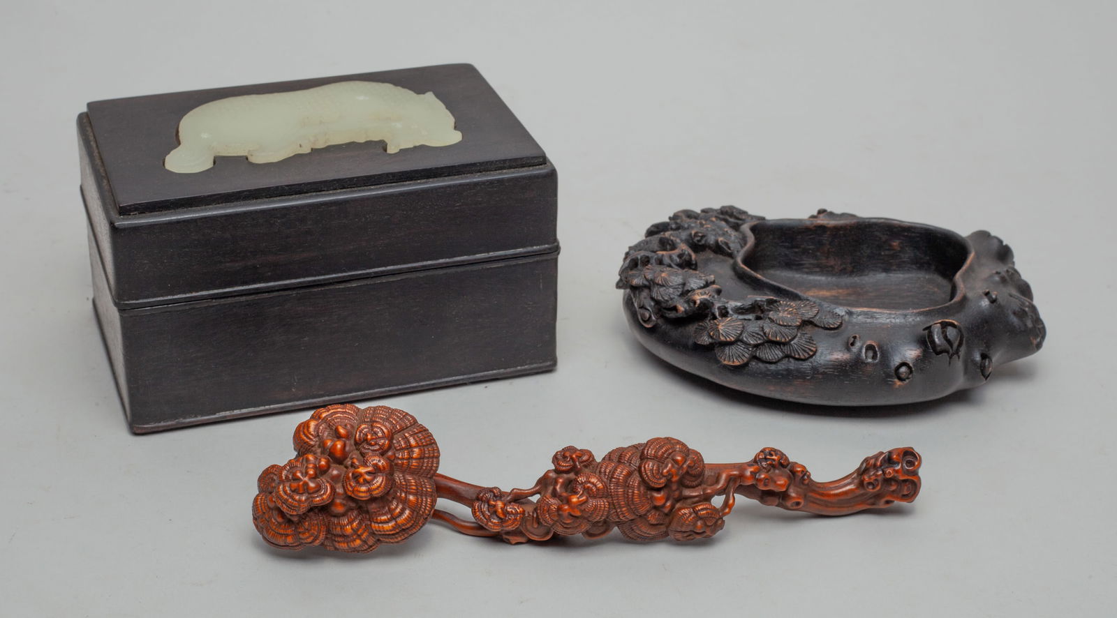 Estate Chinese Wood Carvings (1 of 10)