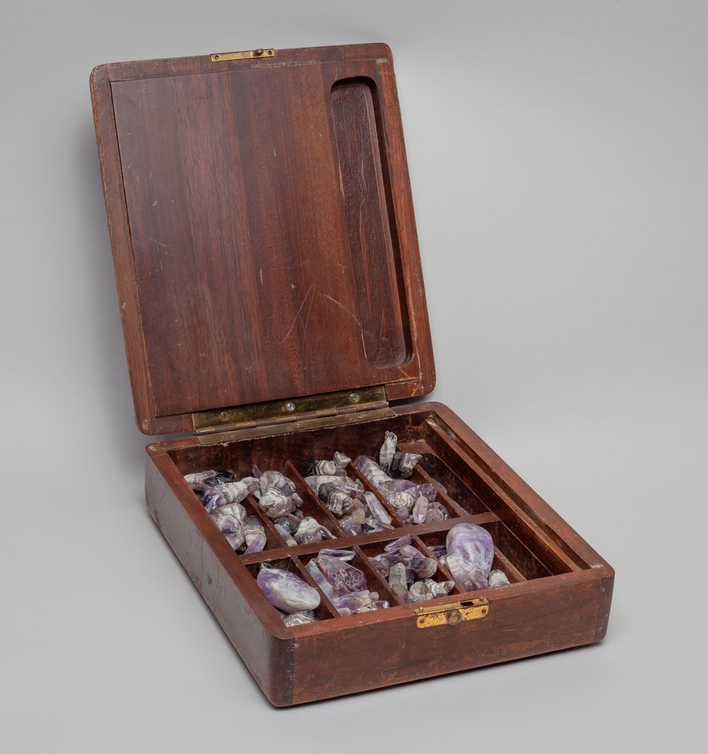 Large Box of Amethyst Stones (1 of 10)