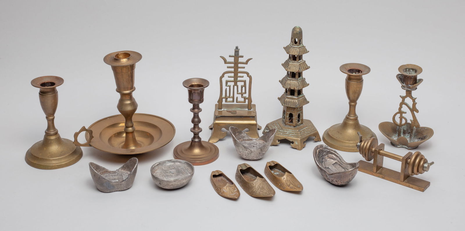 Chinese Export Brass & Metal Pieces (1 of 8)