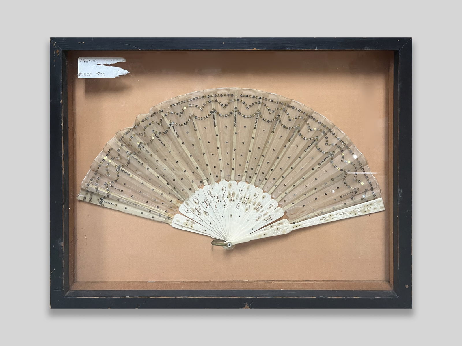 Spanish Vintage Wall Hanging Fan (1 of 9)