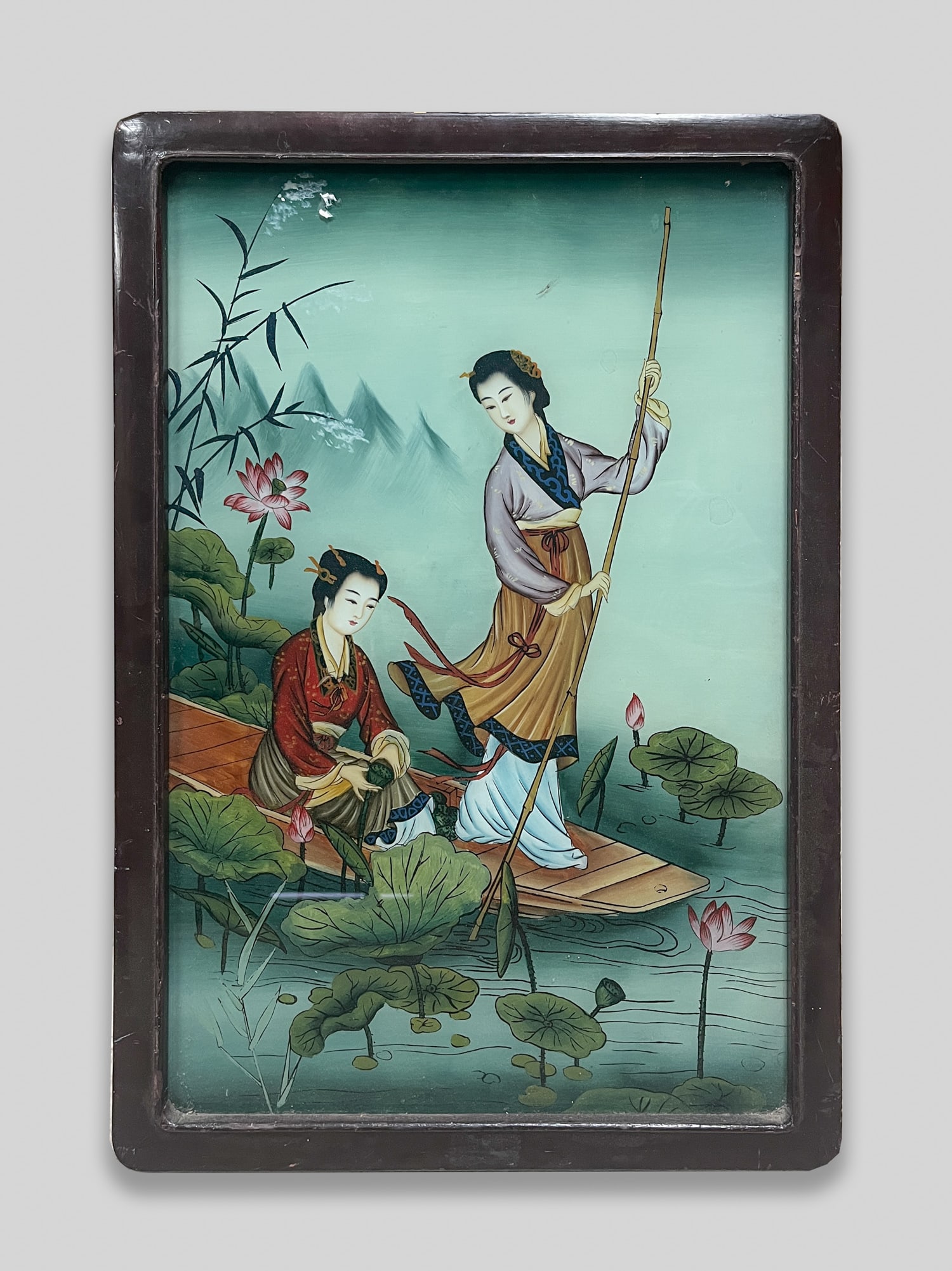 Vintage Chinese Reverse Painting (1 of 9)