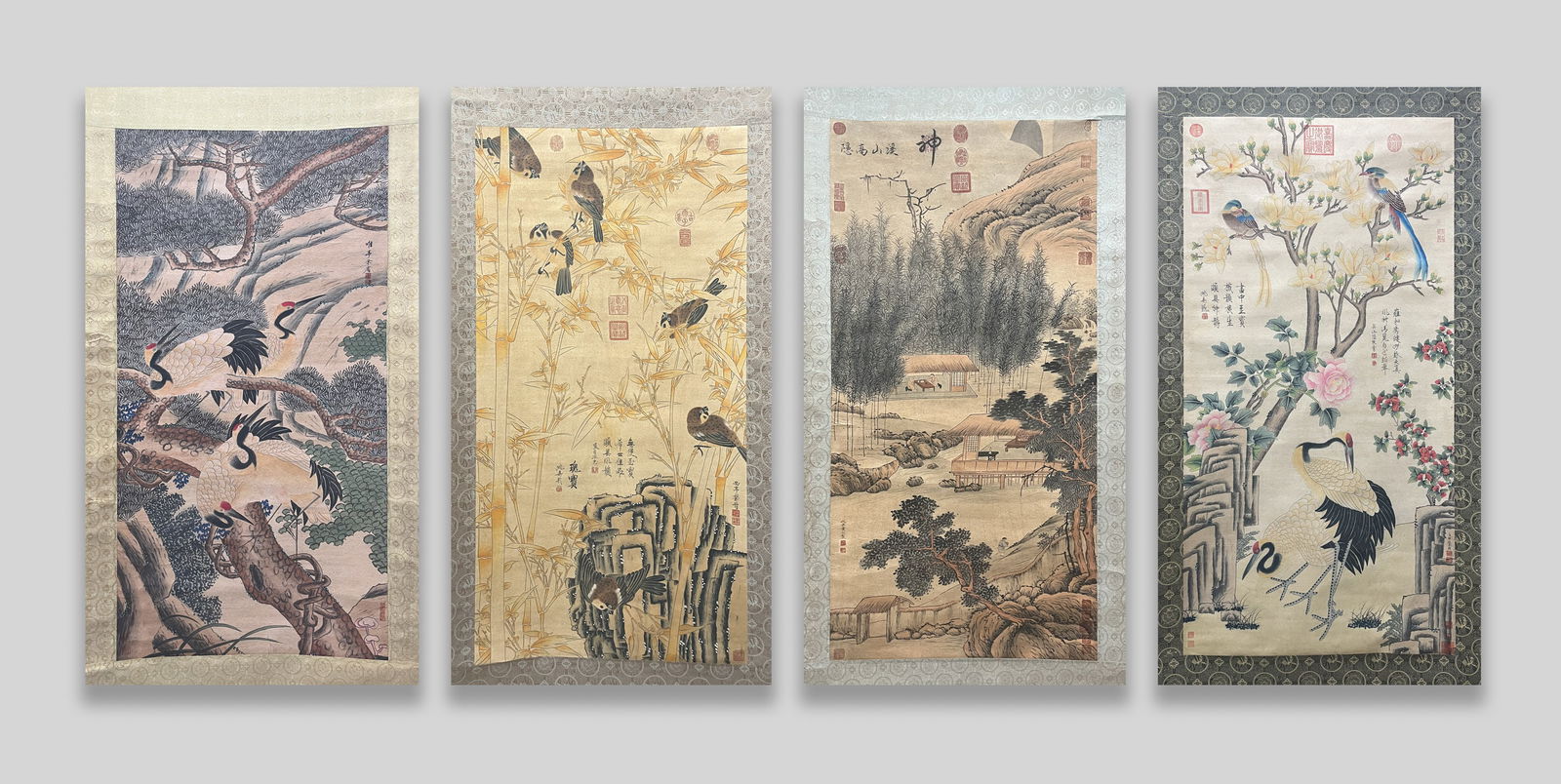 Four Chinese Export Paintings (1 of 20)