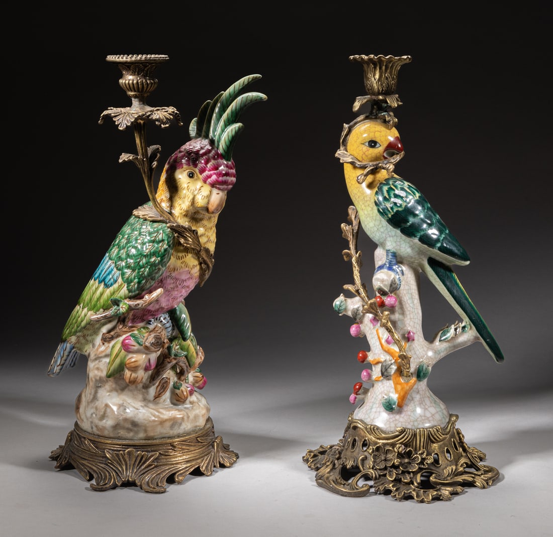 Two Continental Porcelain Bird (1 of 12)