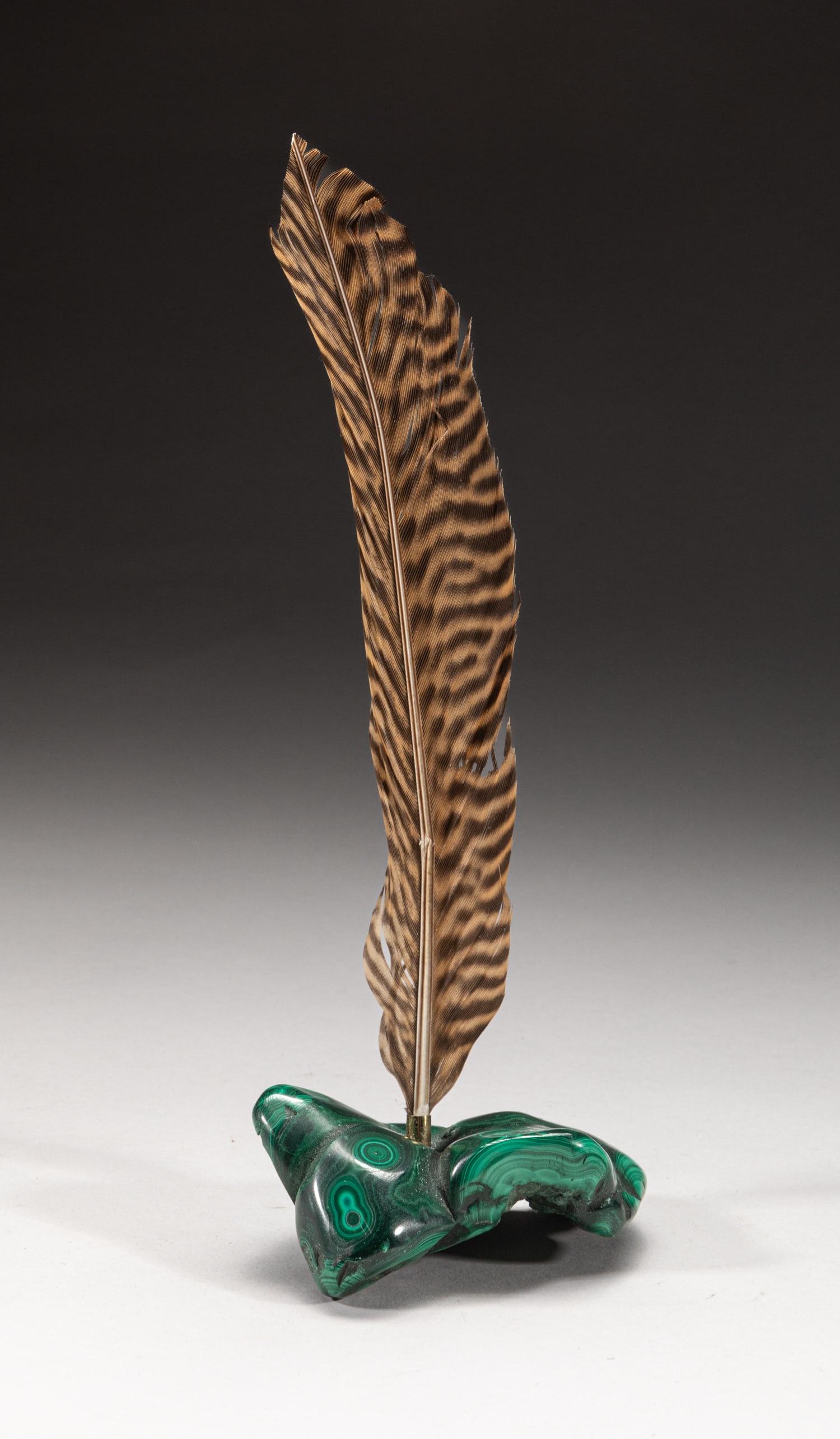 France Malachite Table Sculpture (1 of 7)