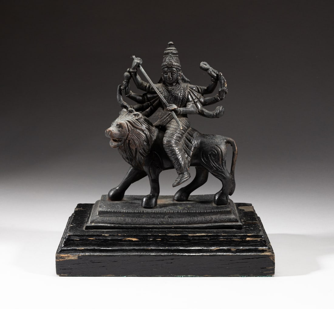 Indian Bronze Sculpture of Buddha (1 of 9)