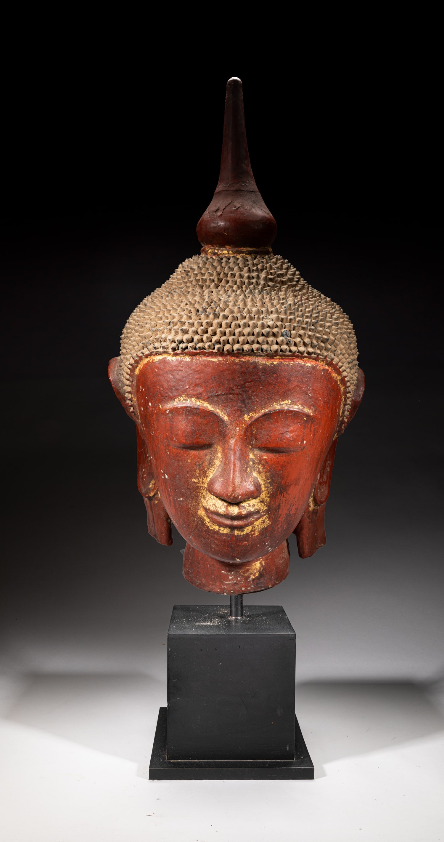Large South Asian Buddha Head (1 of 9)