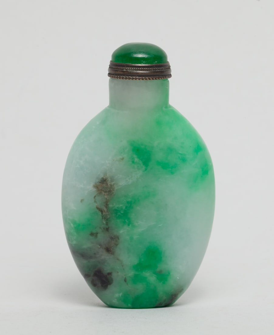 Chinese Jade Jadeite Like Snuff Bottle (1 of 12)
