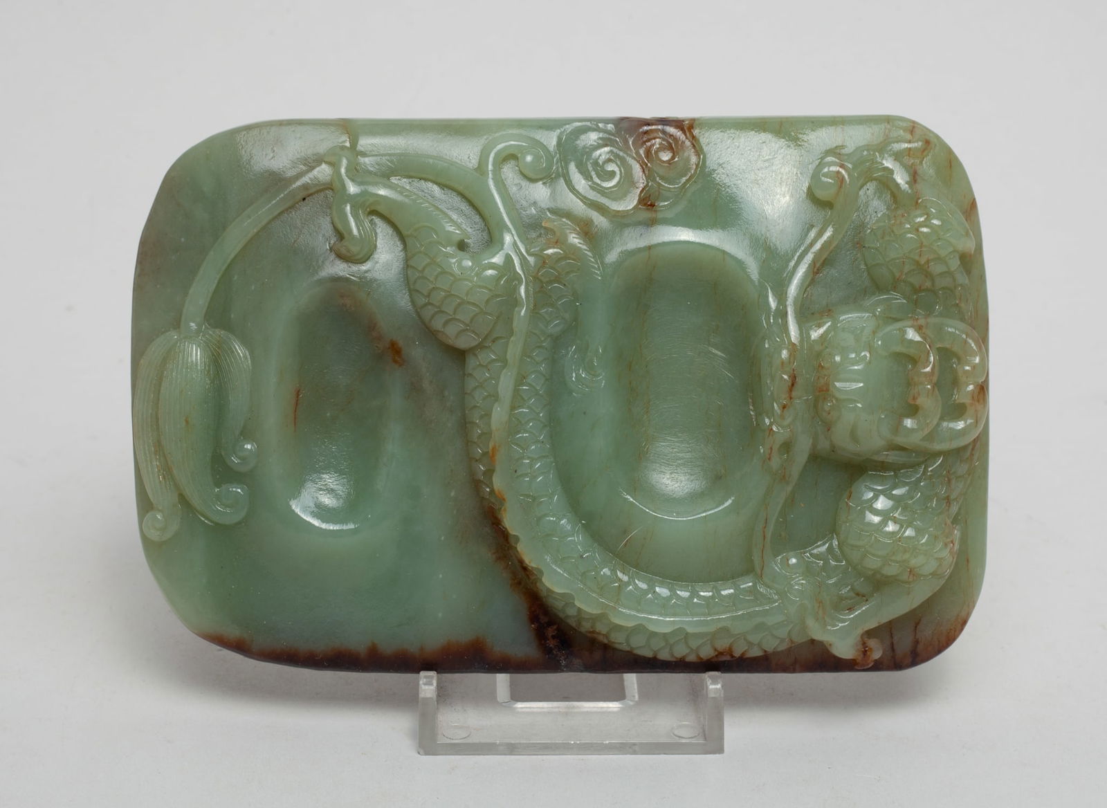 Large Chinese Jade Carved Ink Stone (1 of 13)