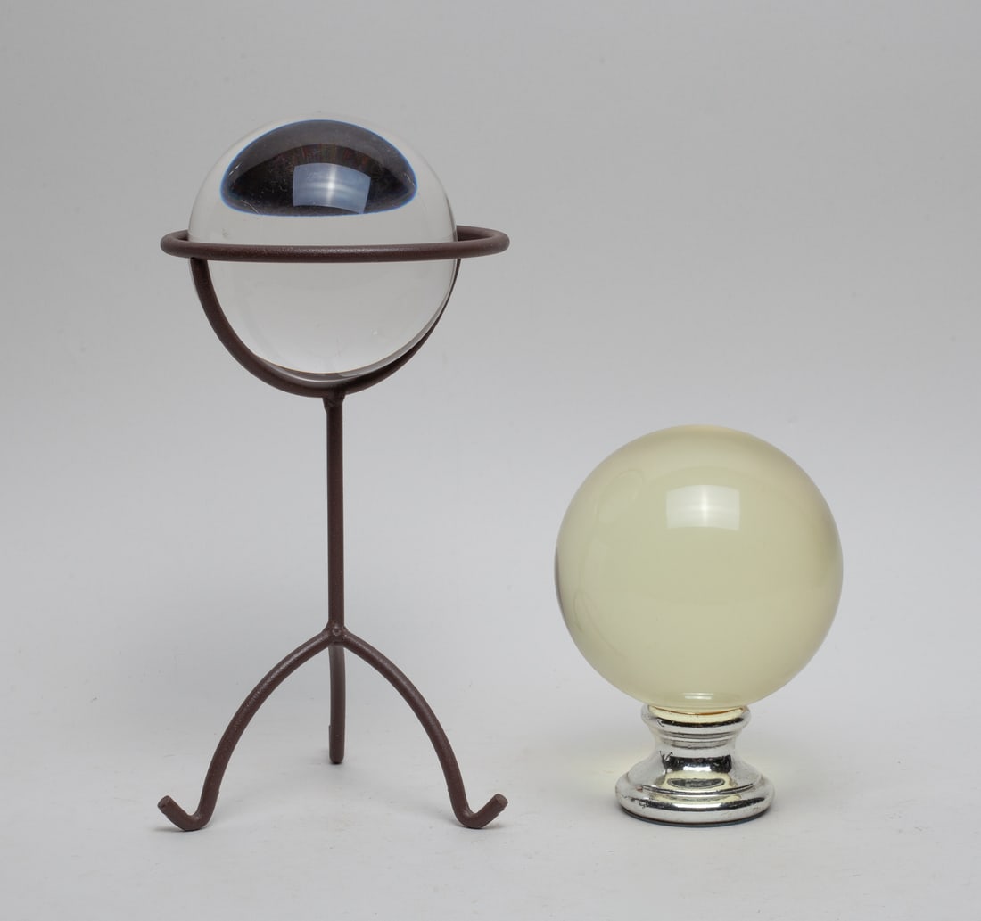 Mid-century Art Crystal Glass Balls (1 of 7)