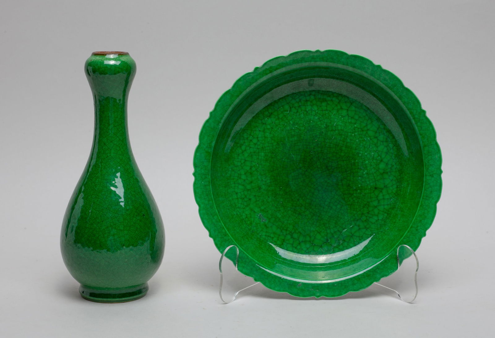 Chinese Turquoise Glazed Porcelains (1 of 13)