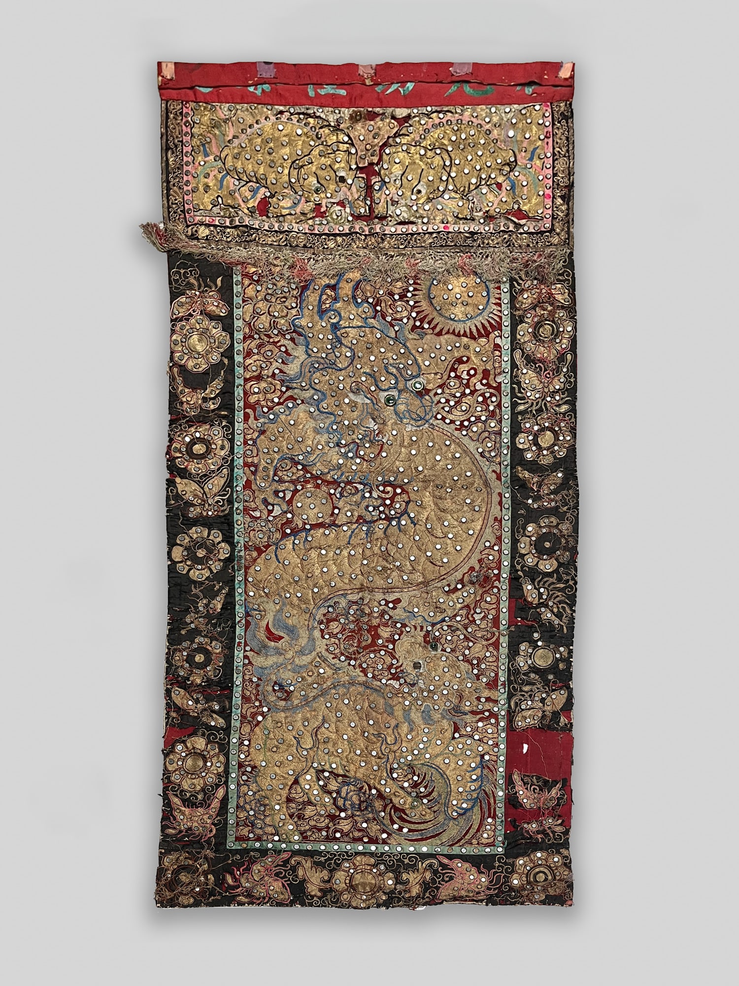 Massive Chinese Embroidered Hanging Piece (1 of 13)