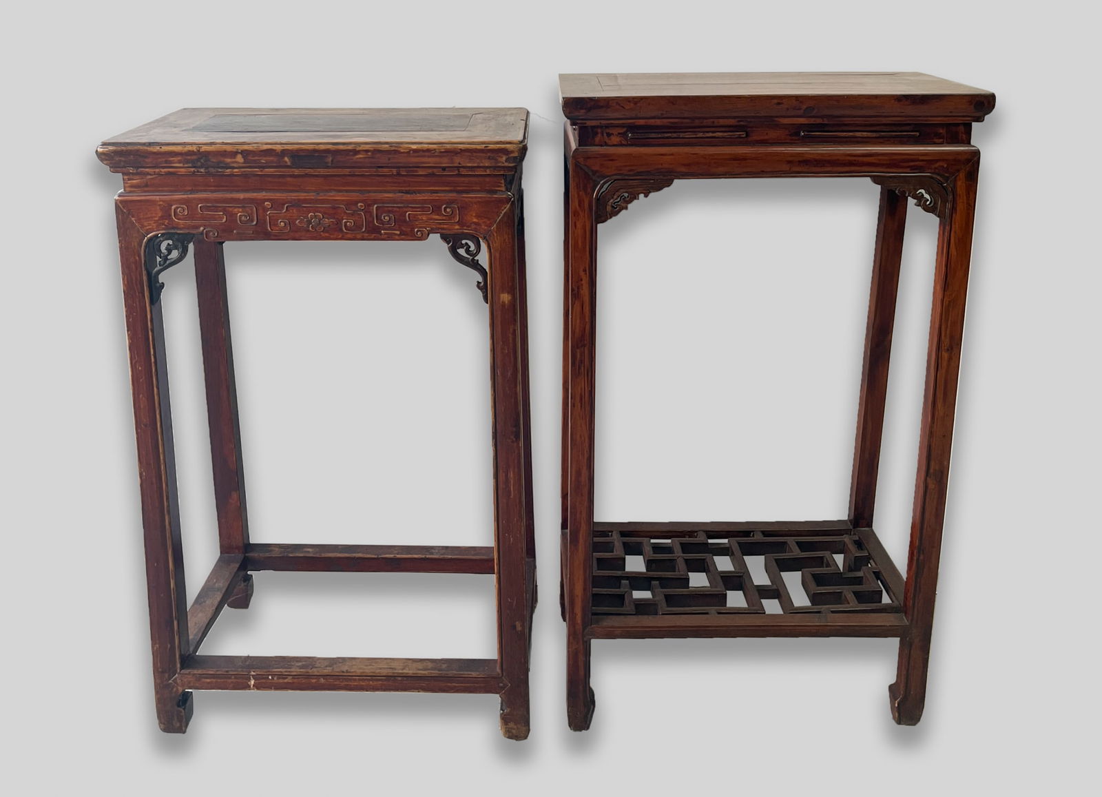 Chinese Wood Tall Tables (1 of 11)