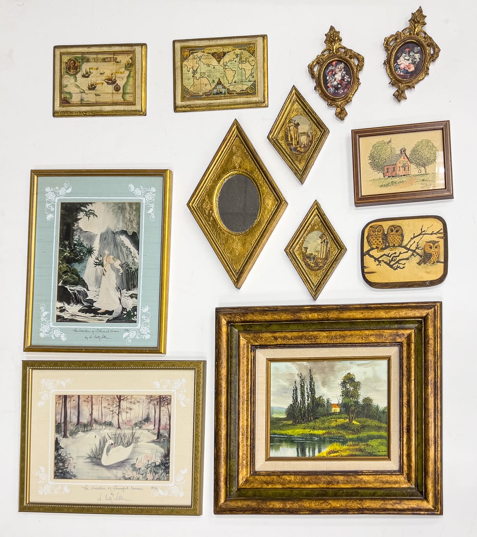 Estate Antique/Vintage Wall Hangings (1 of 11)