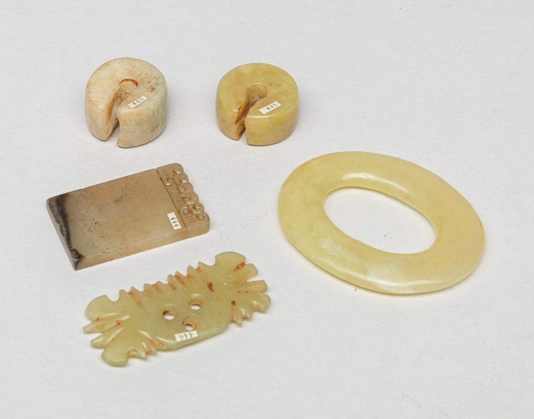 Set Chinese Jade/ Hard Stone Carvings (1 of 9)