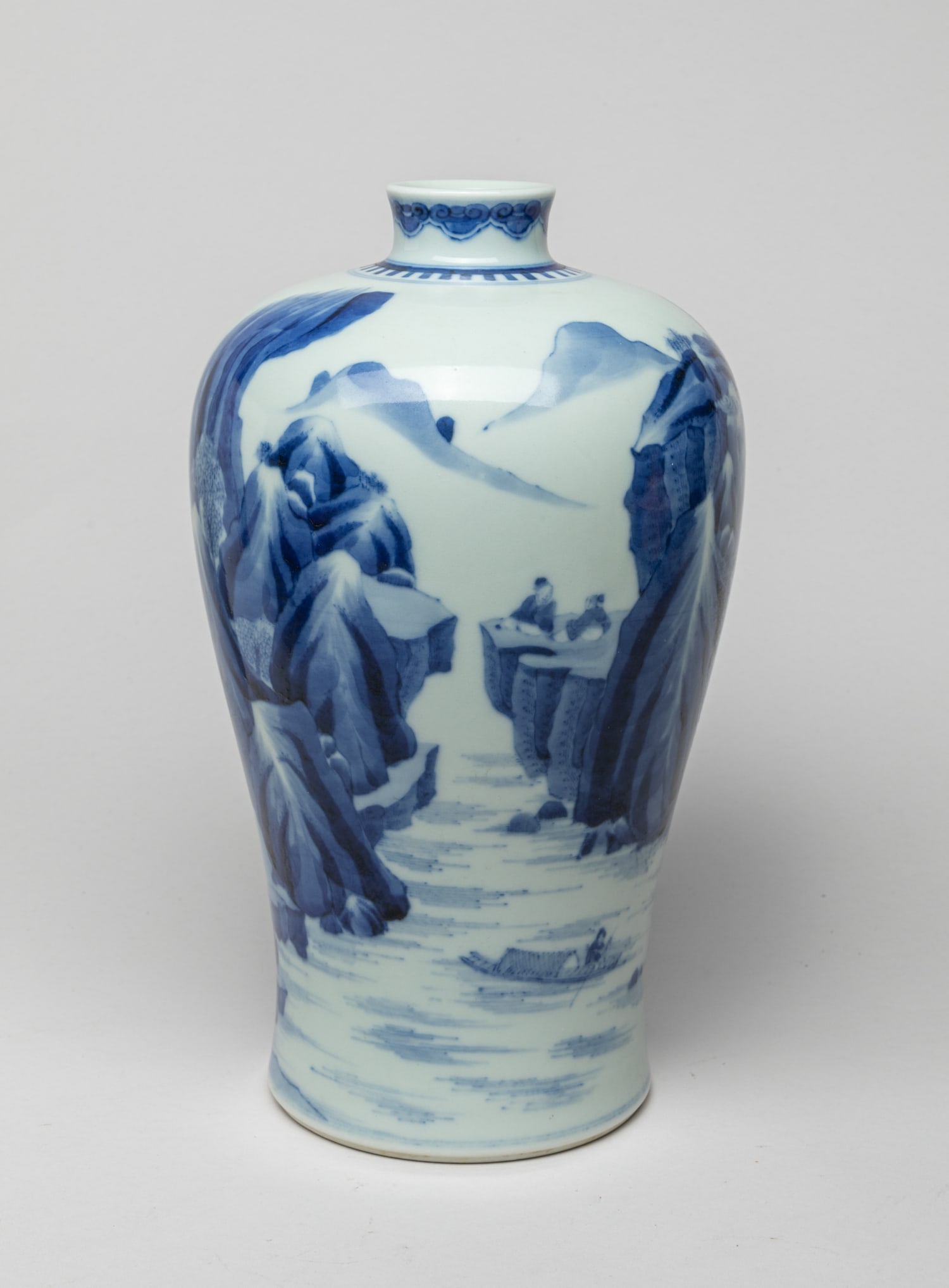 Chinese Blue & White Porcelain Vase (1 of 11)