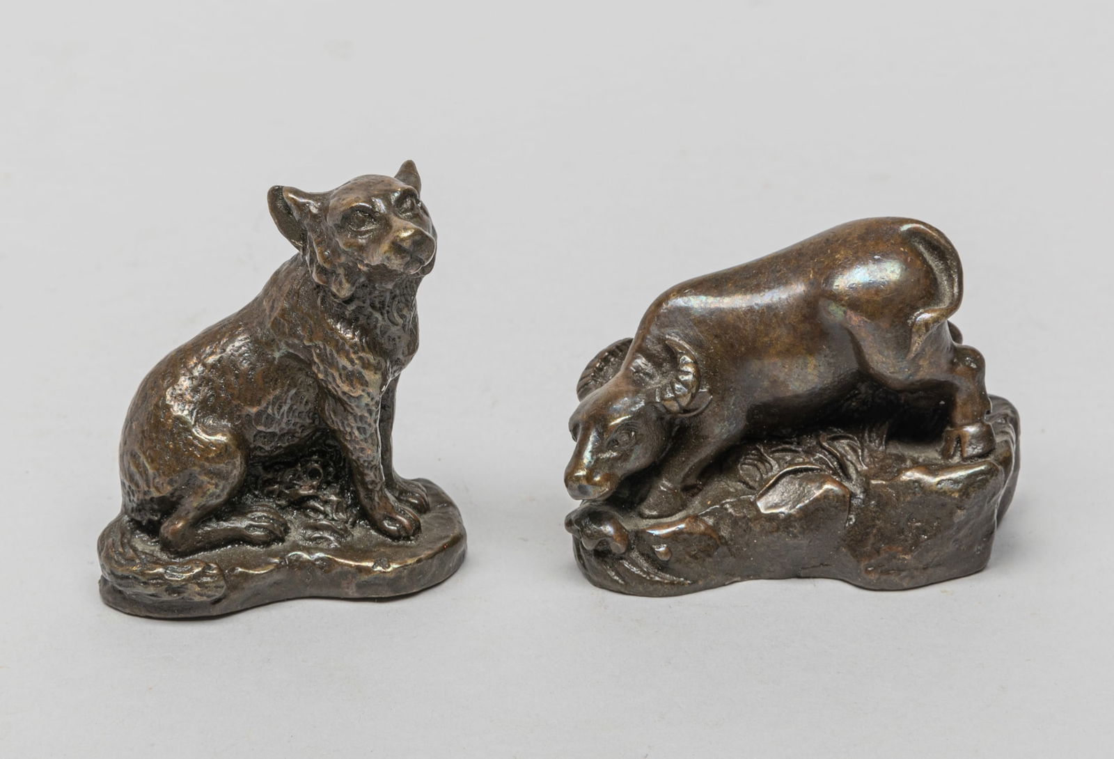 Two Japanese Bronze Sculpture/ Netsuke (1 of 11)