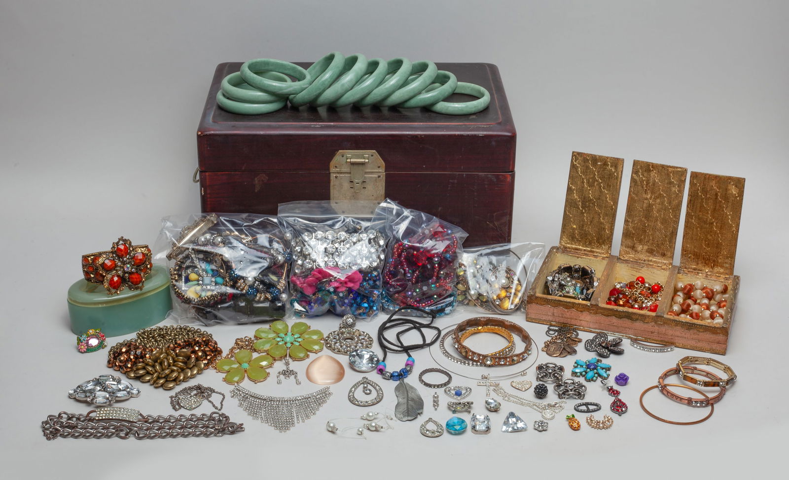 Estate Box of Costume Jewelry (1 of 11)